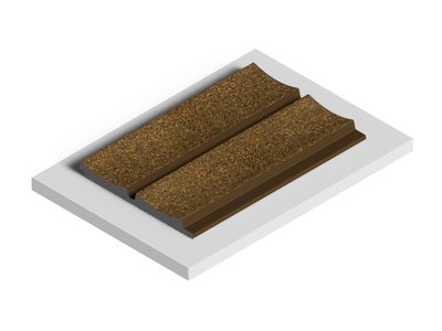 Декоративные решения HIWOOD Панели из фитополимера LV125 G387